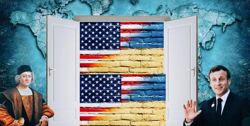 Колумб открыл Америку, а Макрон &mdash; Украину?