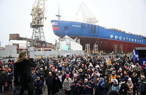 «Русская Медиагруппа» устроила концерт в честь спуска на воду атомного ледокола «Чукотка» «Русская Медиагруппа» устроила концерт в честь спуска на воду атомного ледокола «Чукотка»