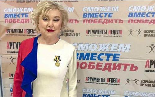 Заслуженная артистка России Галина Бокашевская: &laquo;Премия под девизом &bdquo;Сможем вместе победить&ldquo; просто необходима!&raquo;