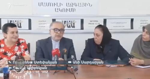 Посол Ирана в Армении вывел журналистку Радио Свобода из пресс-конференции Посол Ирана в Армении вывел журналистку Радио Свобода из пресс-конференции