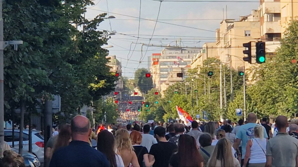 Стеван Гайич: События в Сербии — общенародное восстание против антинародной криминальной натовской власти Стеван Гайич: События в Сербии — общенародное восстание против антинародной криминальной натовской власти
