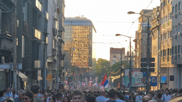 Стеван Гайич: События в Сербии — общенародное восстание против антинародной криминальной натовской власти Стеван Гайич: События в Сербии — общенародное восстание против антинародной криминальной натовской власти