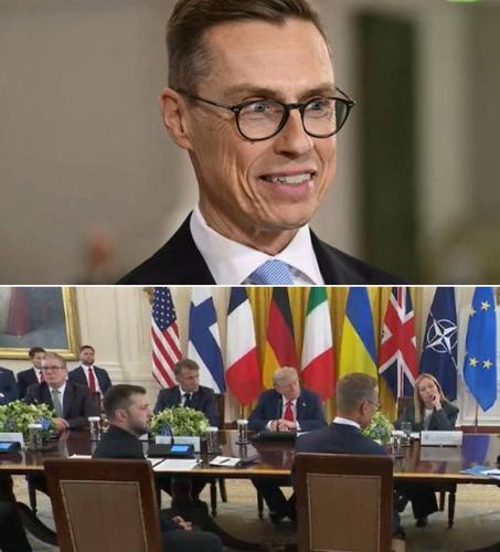 Президент Финляндии проявил активность на встрече с Трампом Президент Финляндии проявил активность на встрече с Трампом