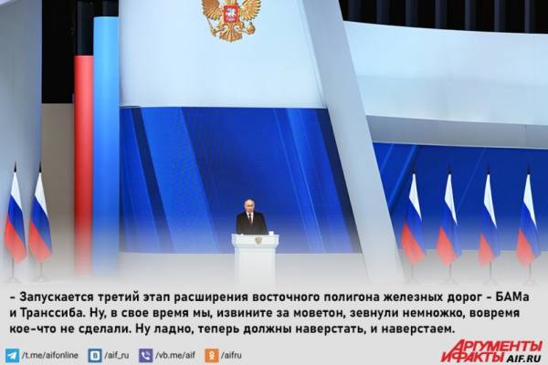 
        Москва &mdash;&nbsp;Восток. Путин заявил о продлении трассы М12 до Владивостока    